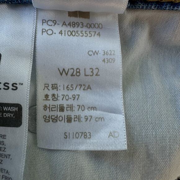 NWT Levis Noughties Bootcut Jeans Women 28 Y2K Blue Flap Pocket Low Rise Denim - Picture 9 of 9